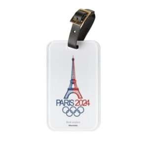 Paris Olympic 2024 Printed Luggage Tag